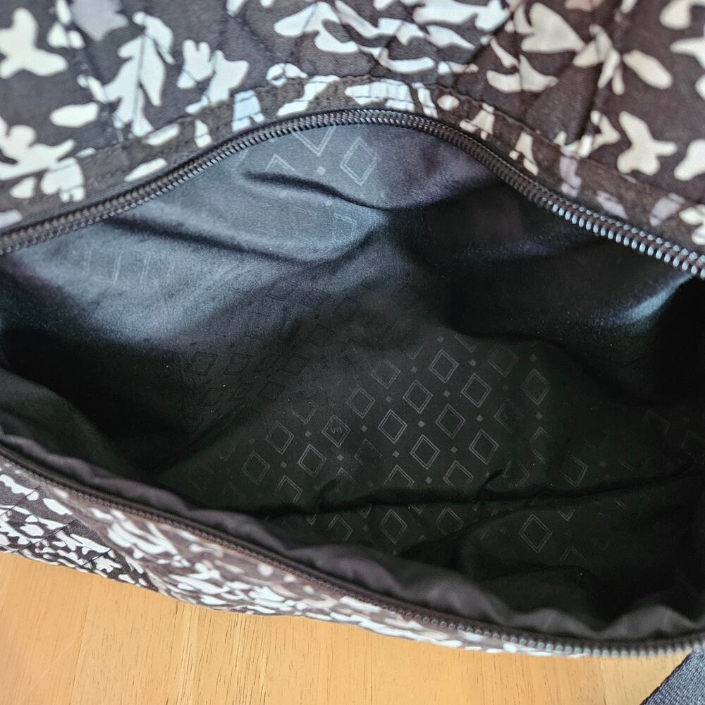 Vera Bradley Medium Traveler Duffle Bag in Paisley Noir - Picture 11 of 13
